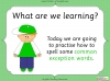 Common Exception Words - Set 4 - Year 1 Teaching Resources (slide 2/49)